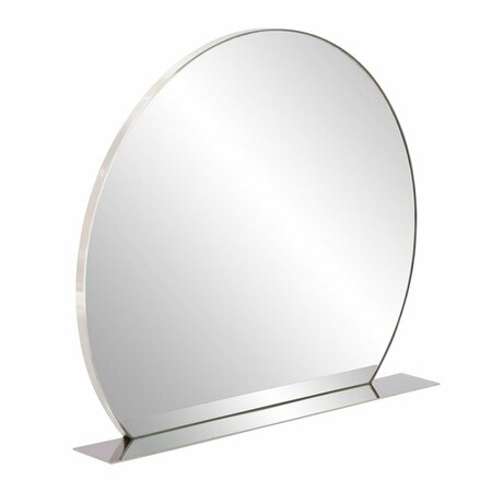 HOWARD ELLIOTT Marion Round Mirror With shelf 48127